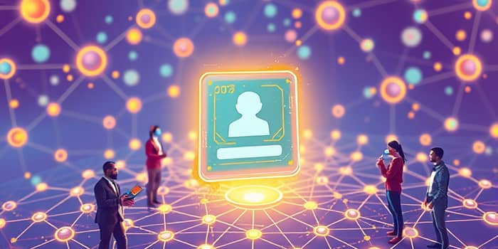 The Blockchain Identity: Verifying Financial Credentials