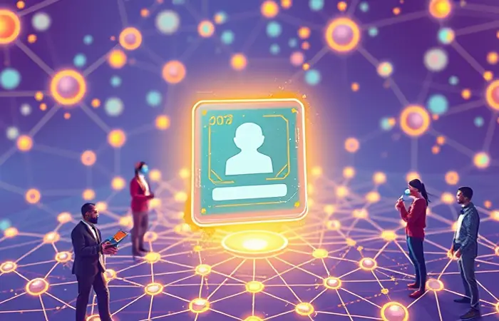 The Blockchain Identity: Verifying Financial Credentials